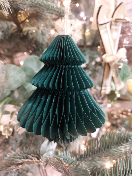 Kraft Paper Hanging Decoration Green