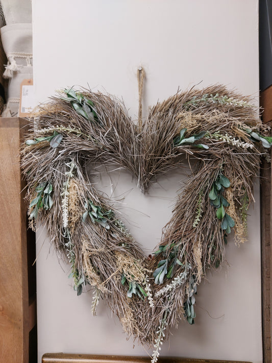 Heart Natural Wreath