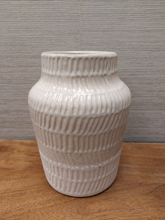 Steen SML Vase White