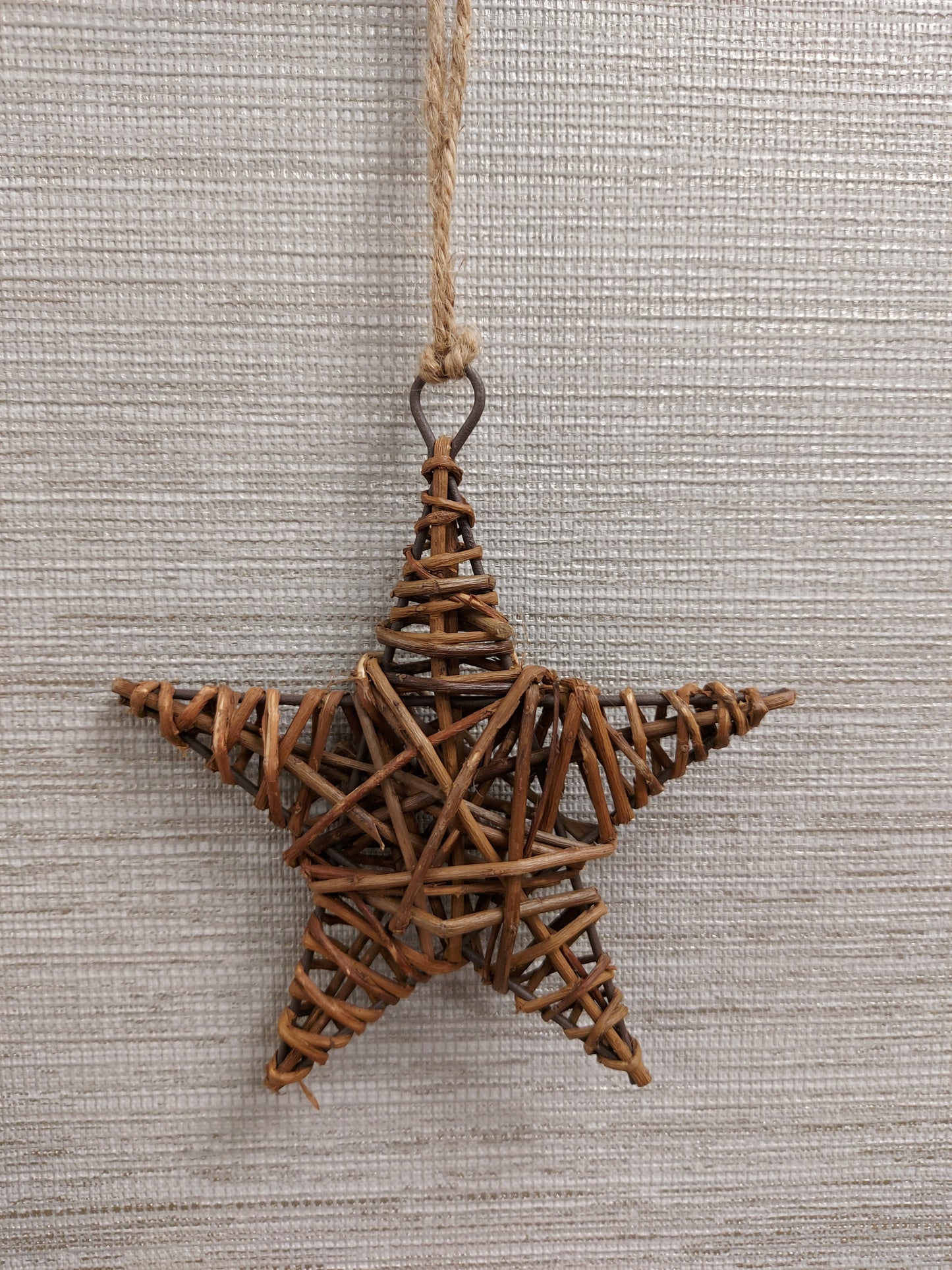 Small Wicker Star 14.5cm