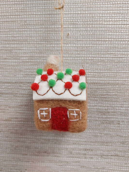 Gingerbread House Hanging