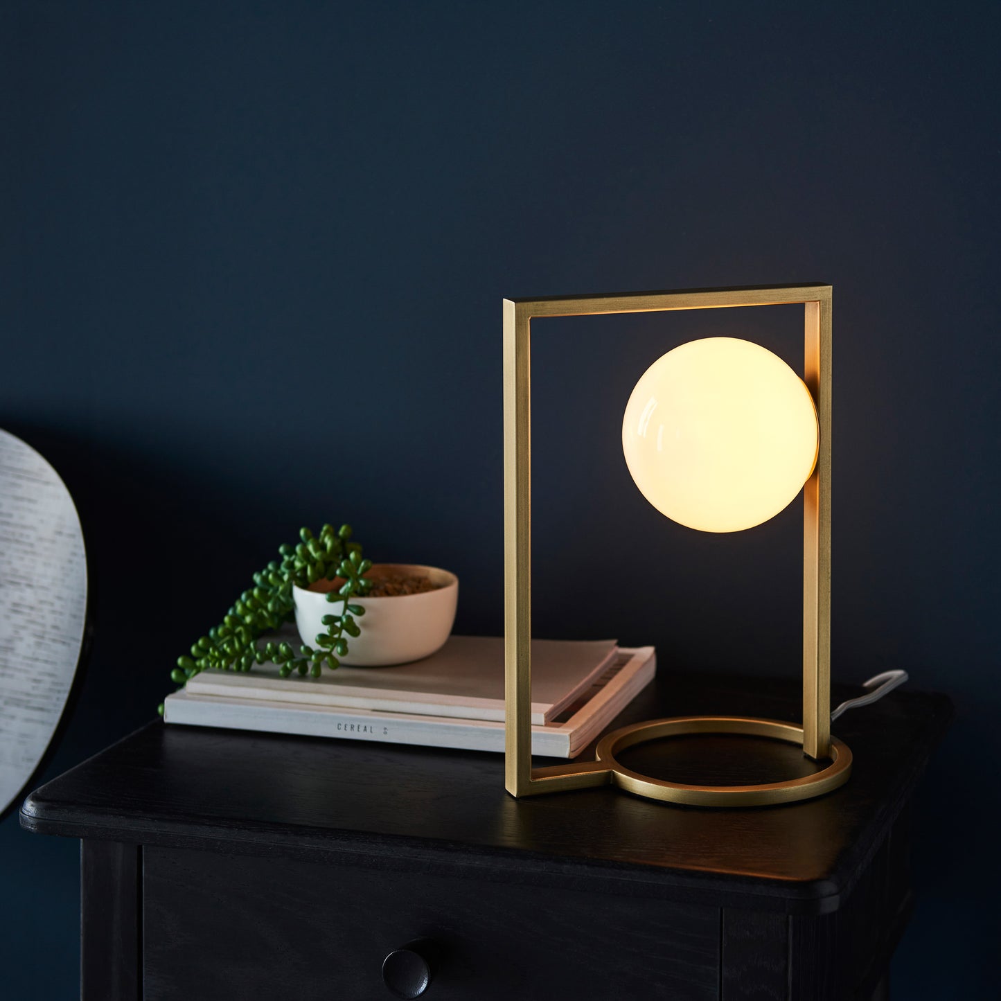 Teo 1 Table Lamp Brushed Gold