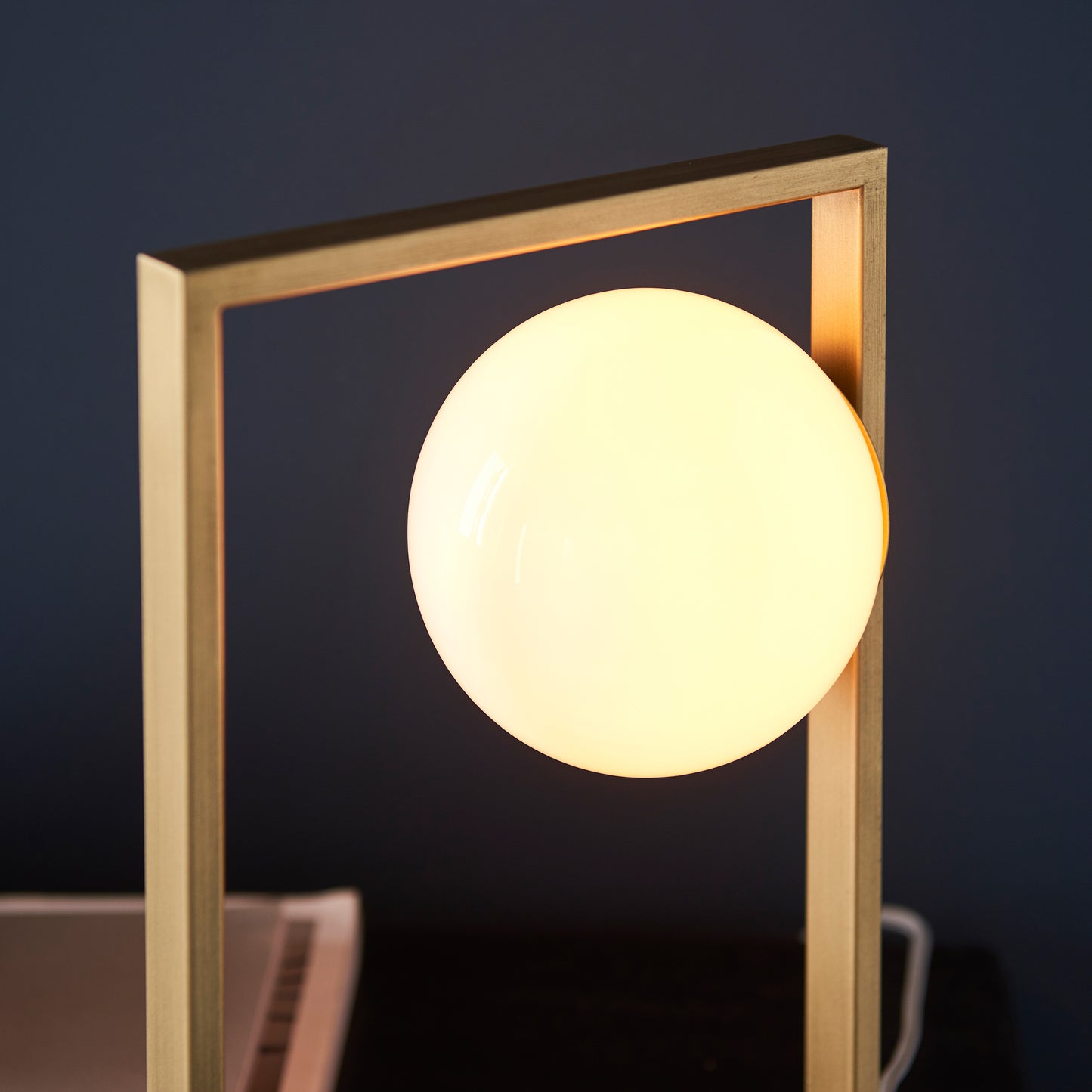 Teo 1 Table Lamp Brushed Gold