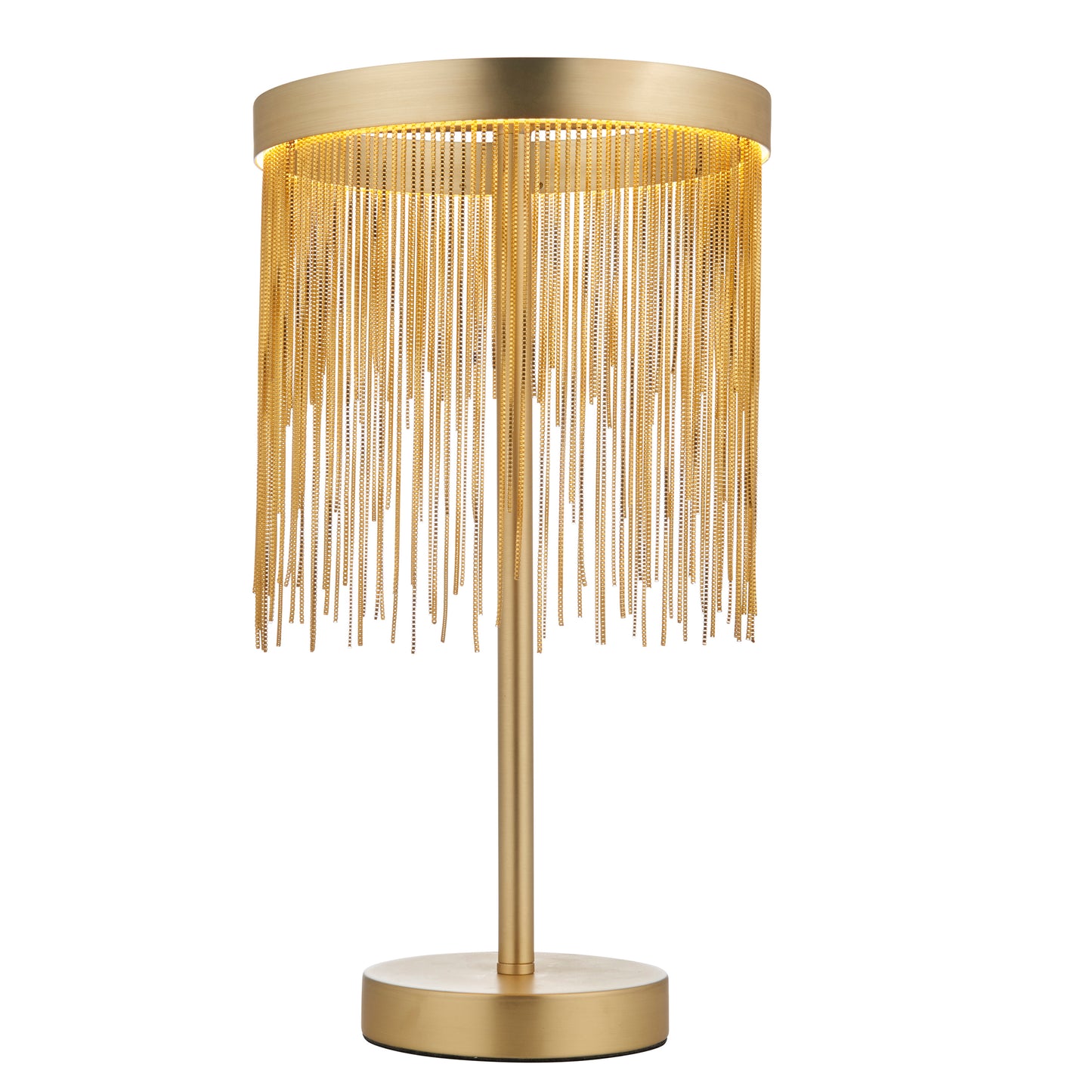 Zelma 1 Table Lamp Satin Brass