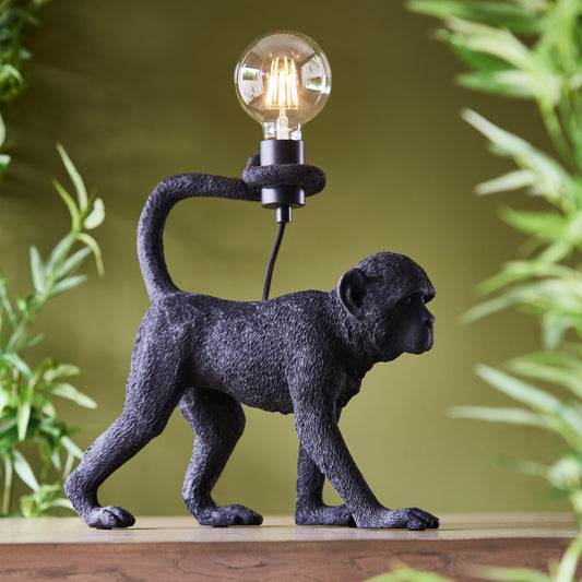 Capuchin 1 Table Lamp Black