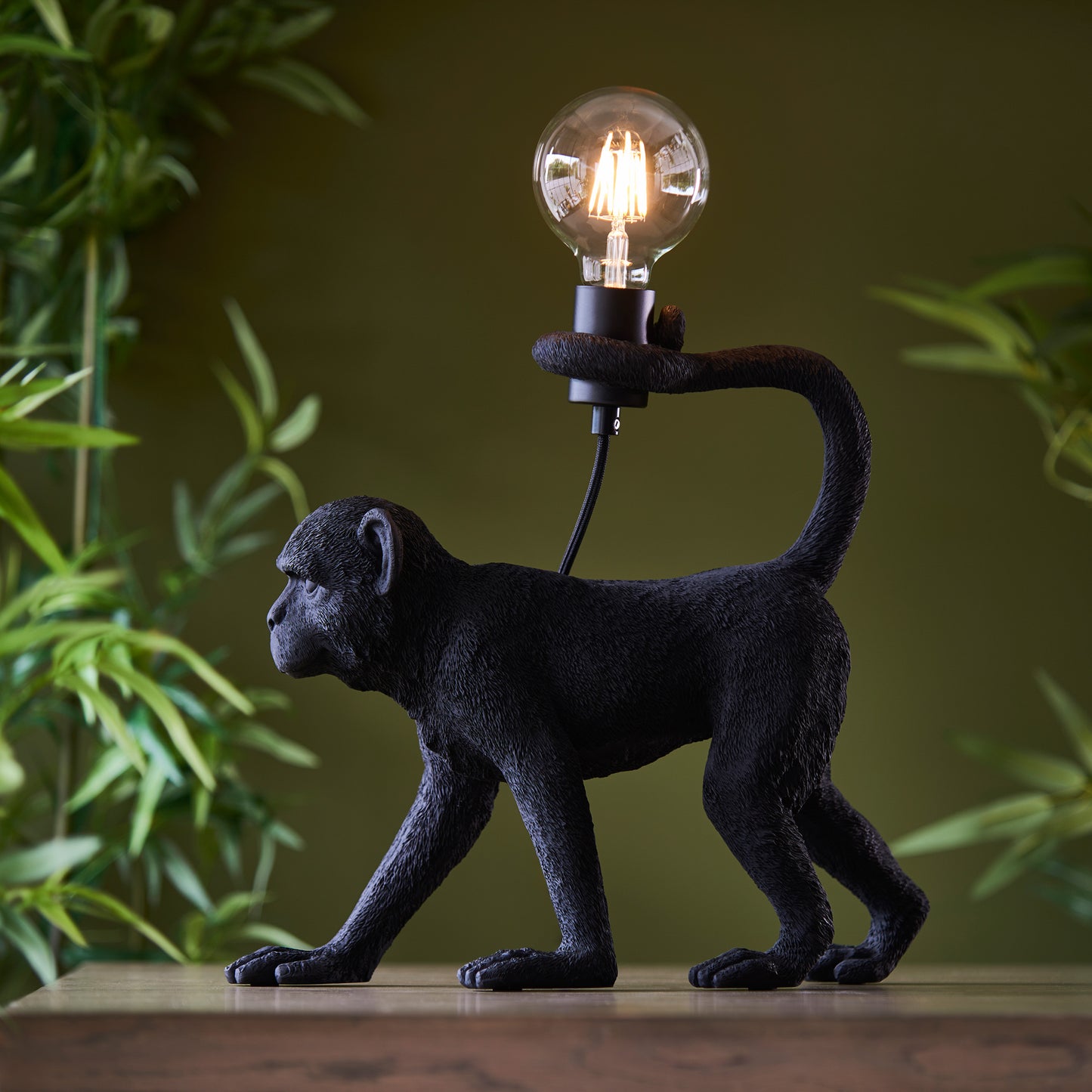 Capuchin 1 Table Lamp Black