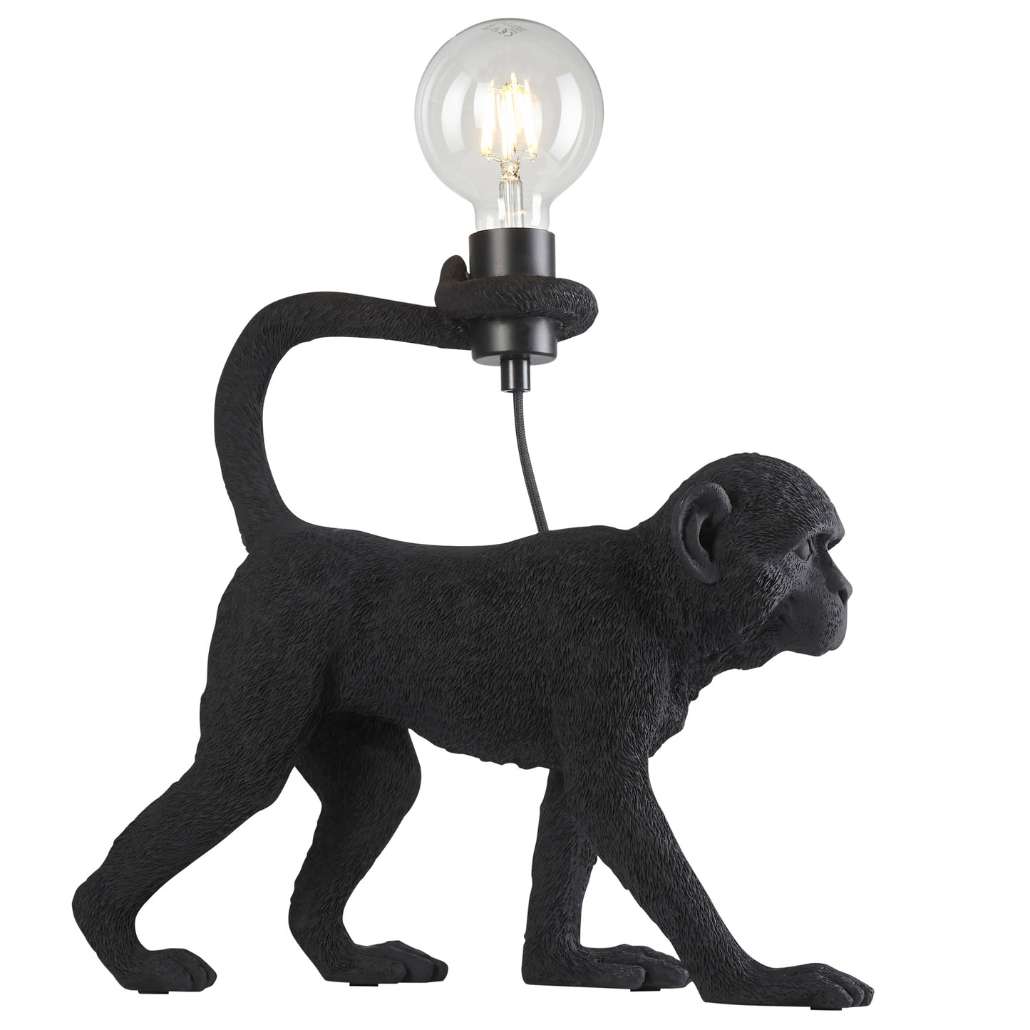 Capuchin 1 Table Lamp Black