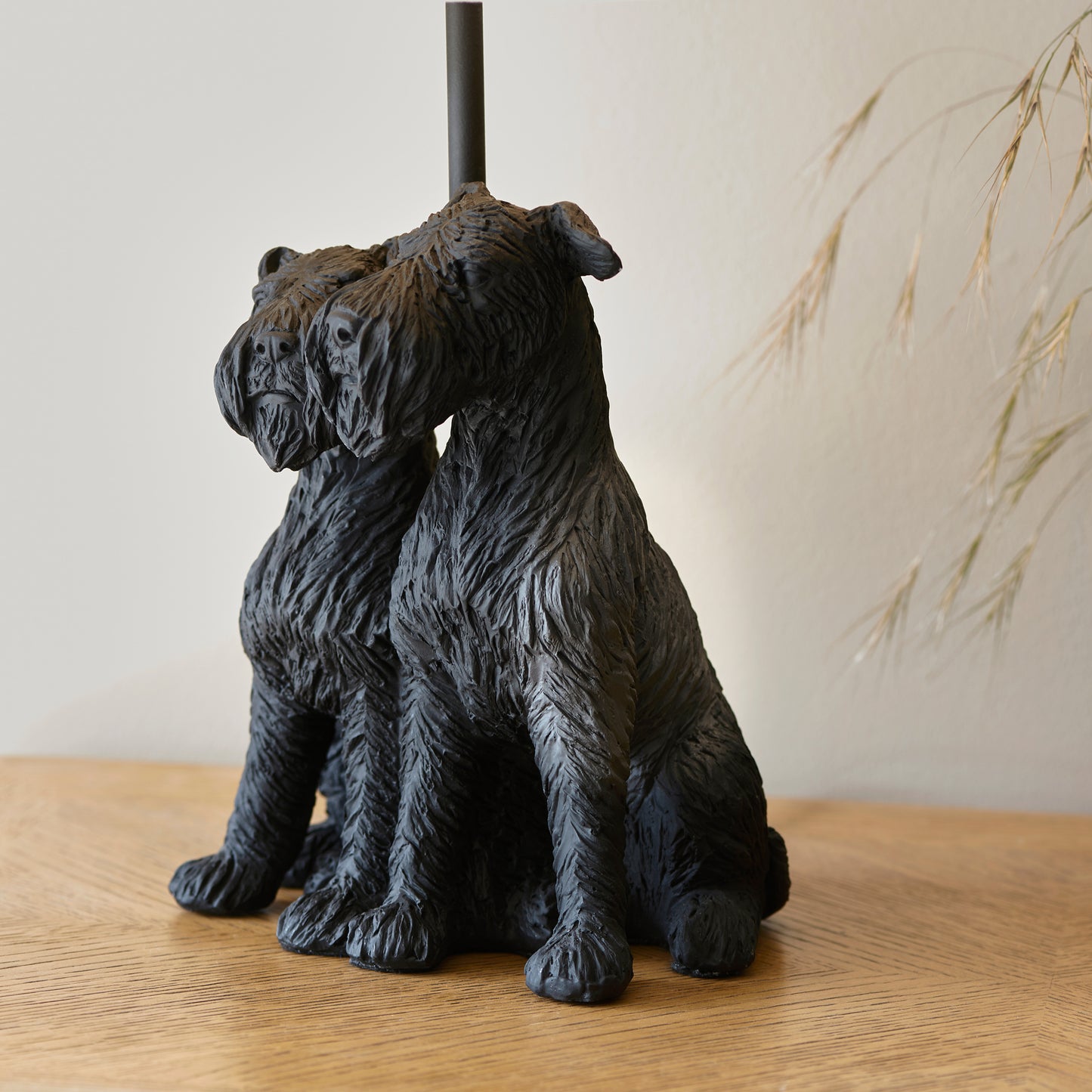 Westie 1 Table Lamp Black