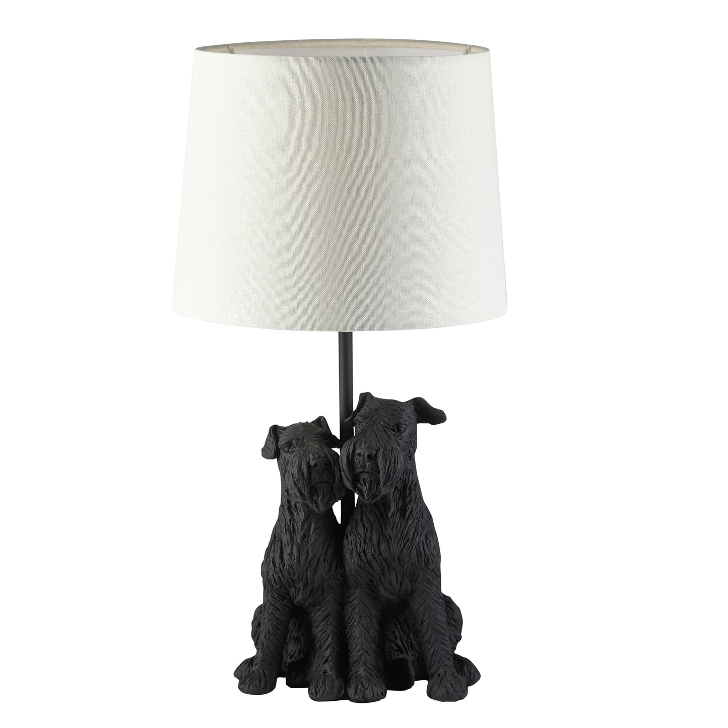 Westie 1 Table Lamp Black