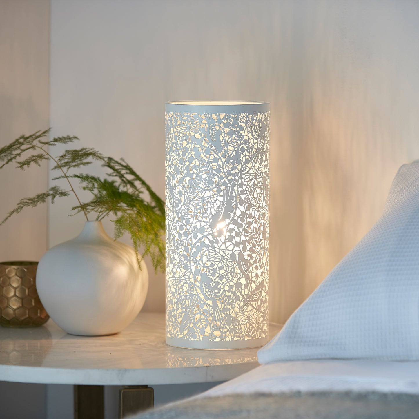 Secret Garden Table Lamp Matt Ivory