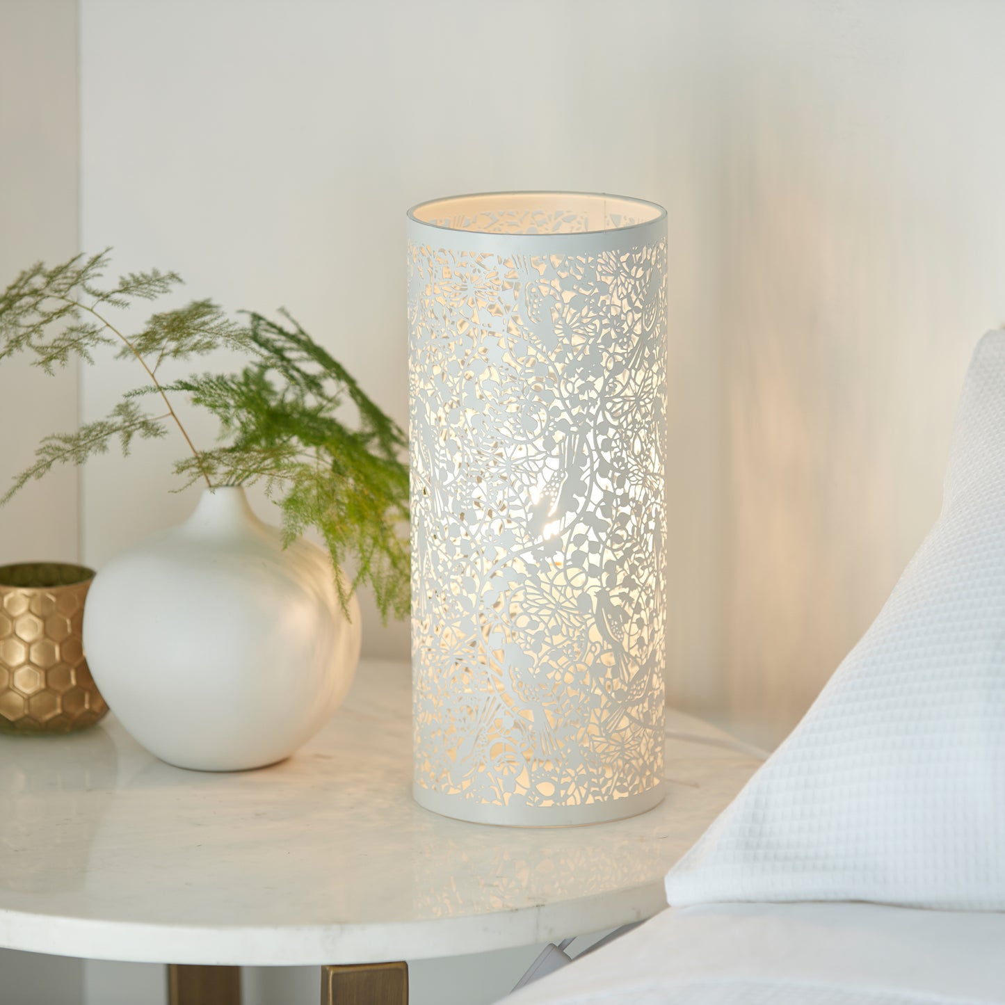 Secret Garden Table Lamp Matt Ivory