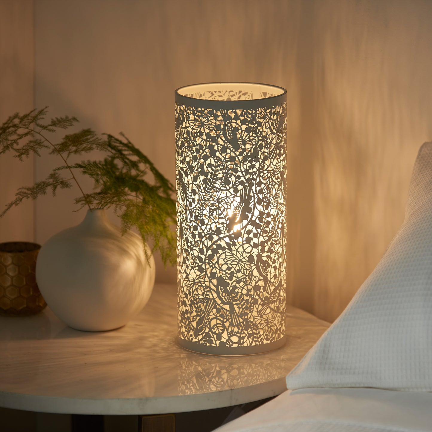 Secret Garden Table Lamp Matt Ivory