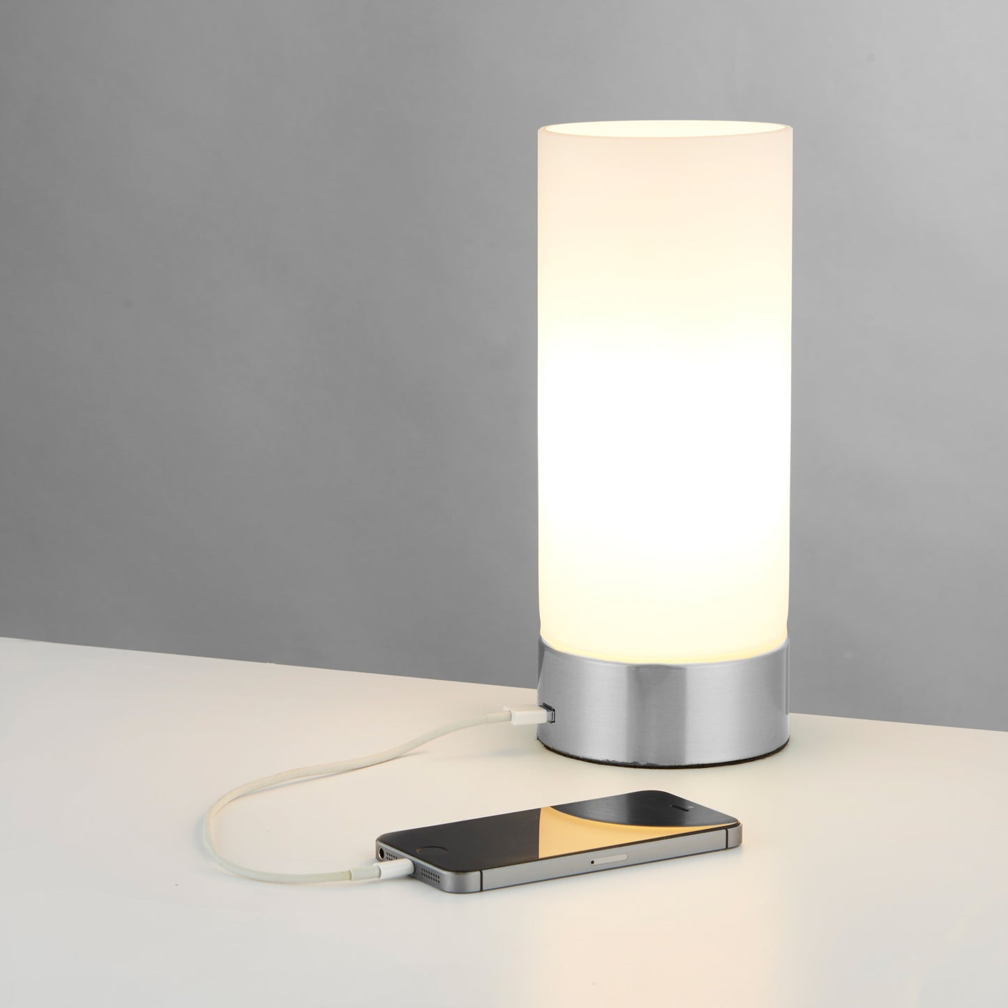 Dara Table Lamp Brushed Nickel