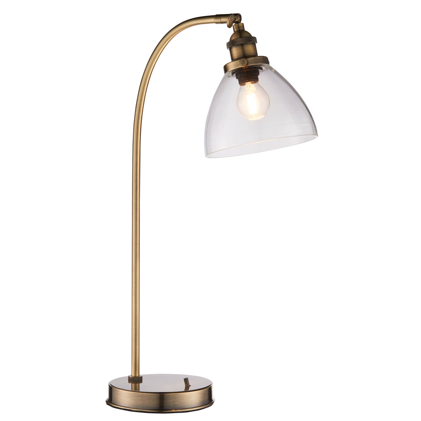 Hansen Table Lamp Antique Brass