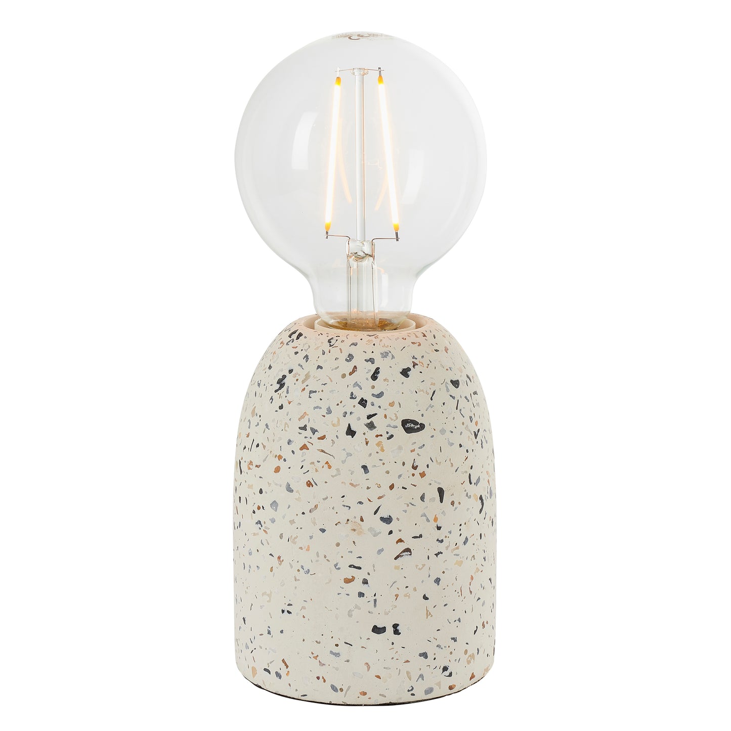 Terrazzo Table Lamp White