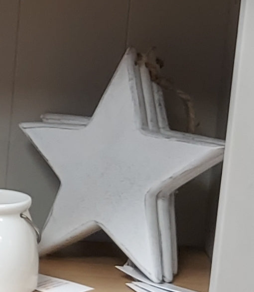 Vintage White Star Sml