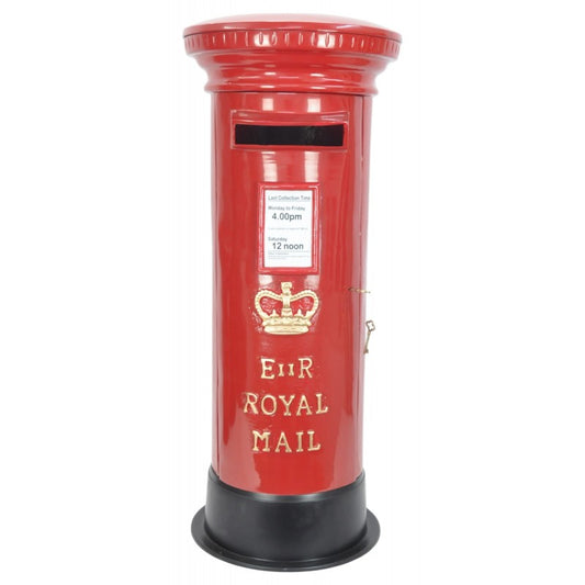 Aluminium Pillar Post Box 100cm